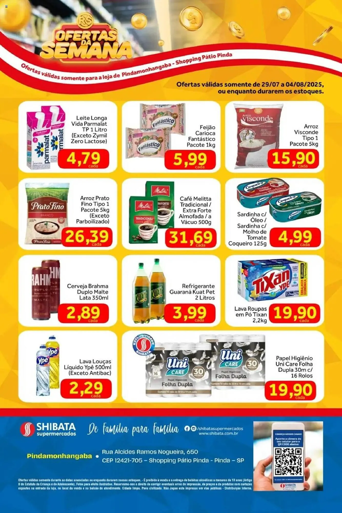 Encarte de Catálogo Shibata Supermercados 29 de julho até 4 de agosto 2025 - Pagina 2