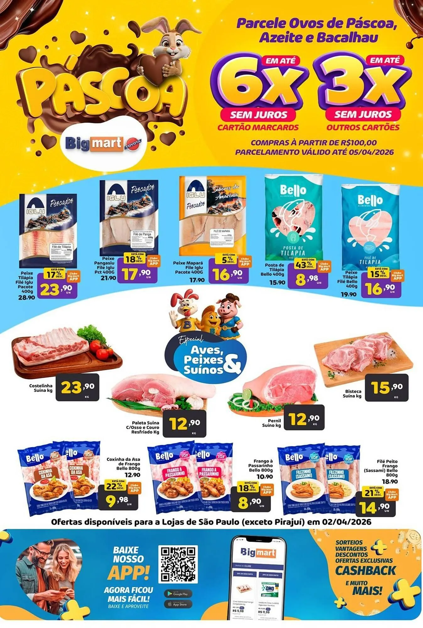 Encarte de Catálogo Bigmart 2 de abril até 5 de abril 2026 - Pagina 1