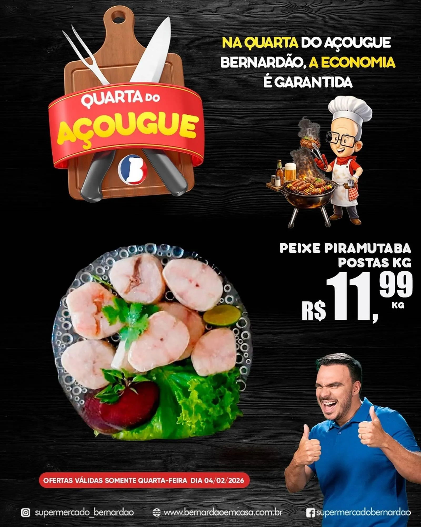 Encarte de Catálogo Supermercado Bernardão 4 de fevereiro até 4 de fevereiro 2026 - Pagina 4