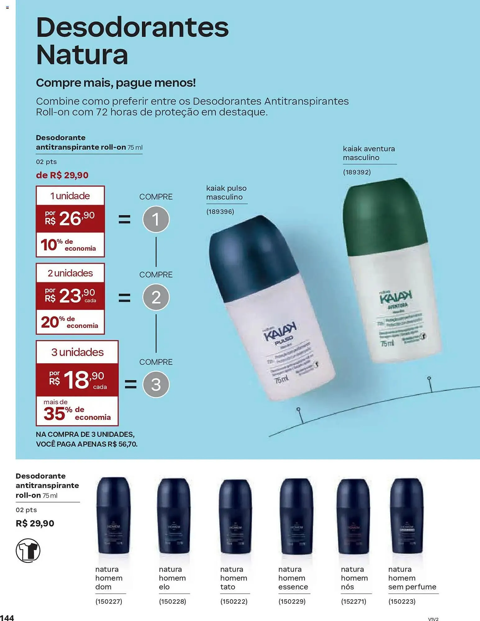 Encarte de Catálogo Natura 19 de fevereiro até 12 de março 2026 - Pagina 144