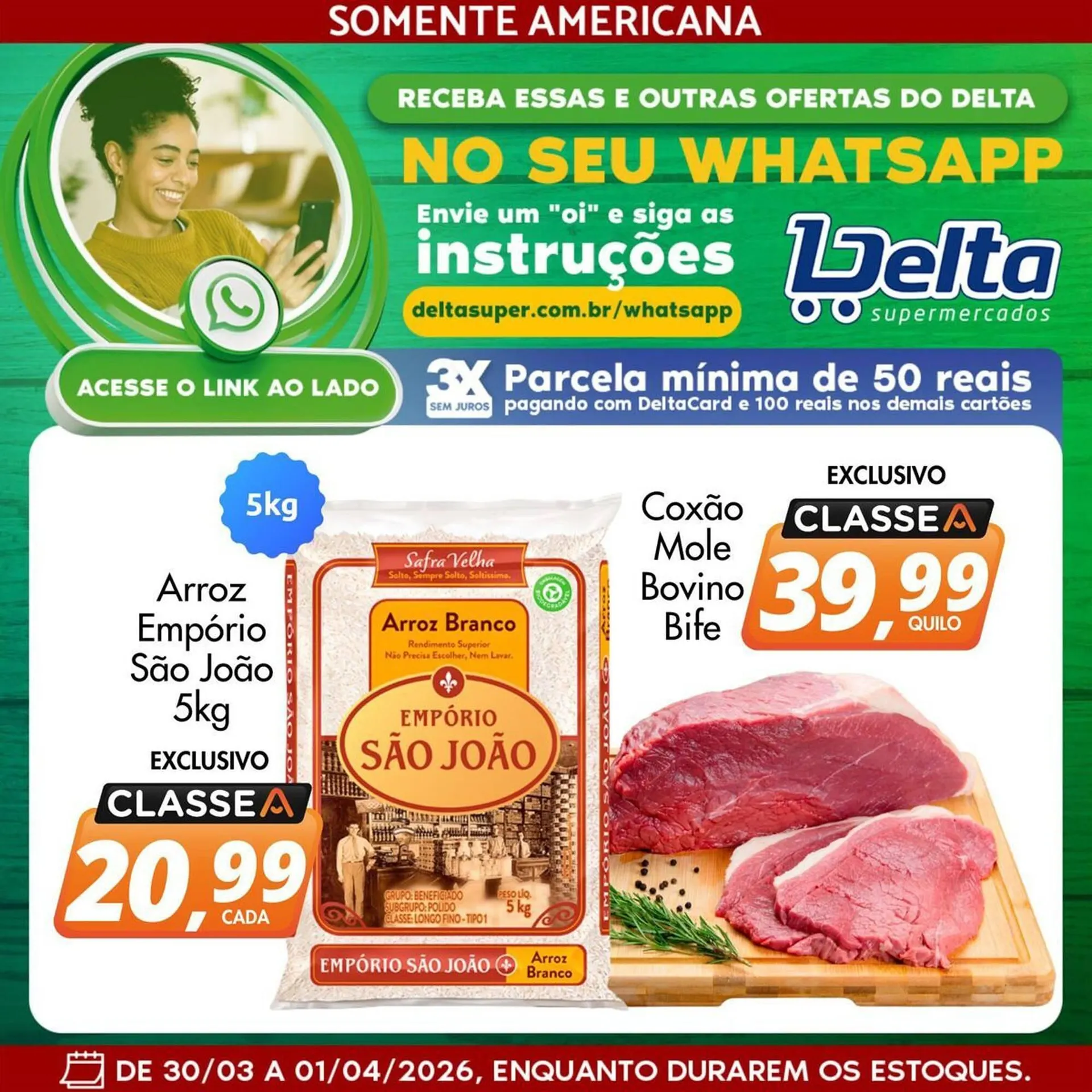 Encarte de Catálogo Delta Supermercados 30 de março até 1 de abril 2026 - Pagina 4