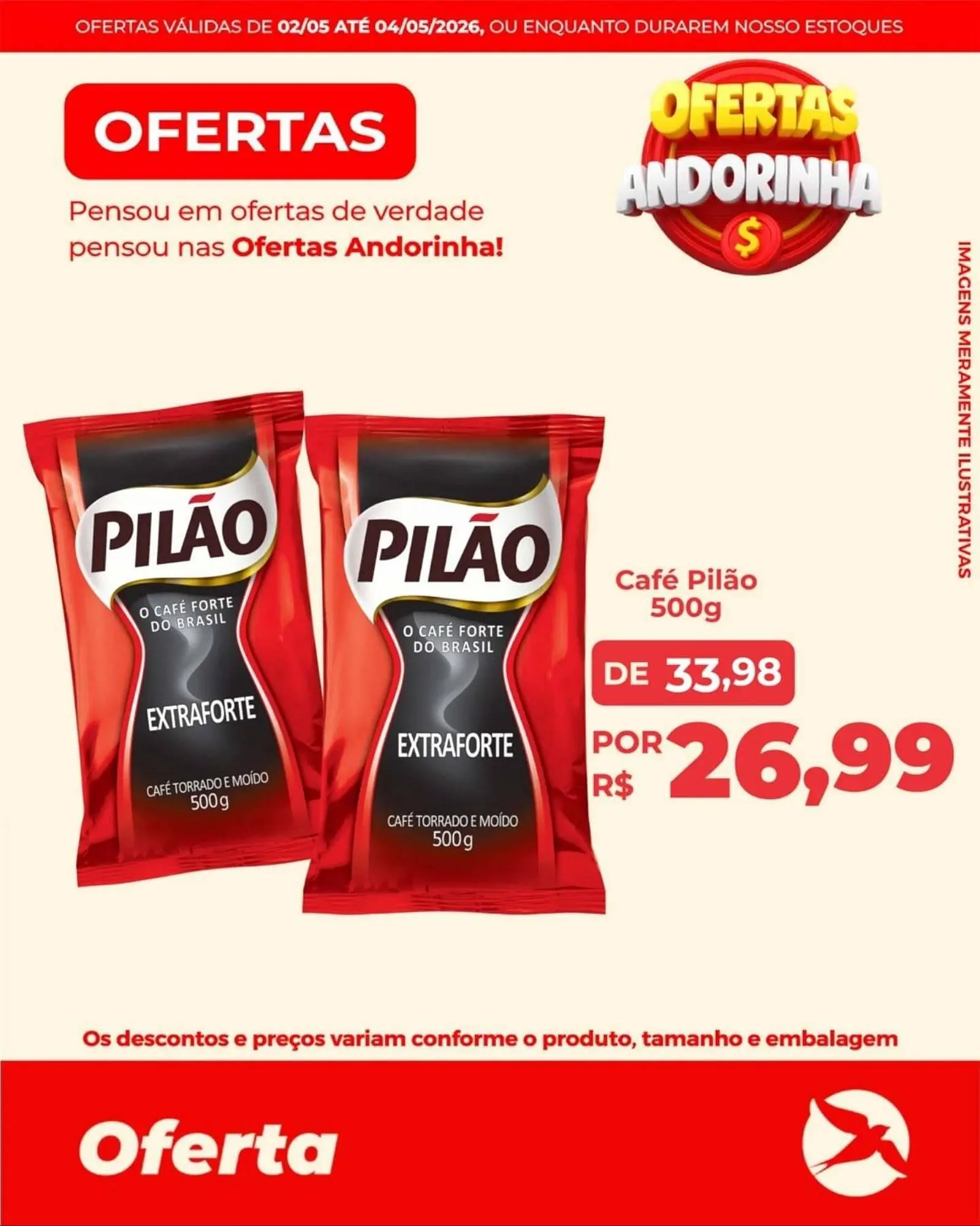 Encarte de Folheto Andorinha Hipermercado 1 de maio até 4 de maio 2026 - Pagina 14
