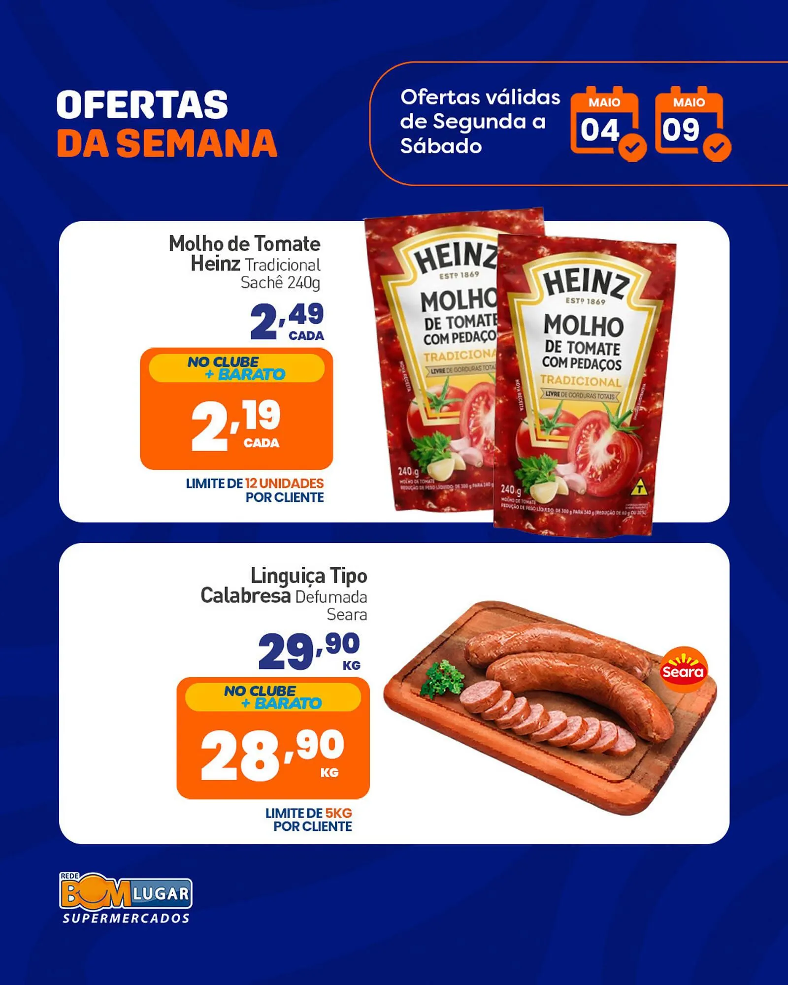 Encarte de Folheto Rede Bom Lugar 4 de maio até 9 de maio 2026 - Pagina 5