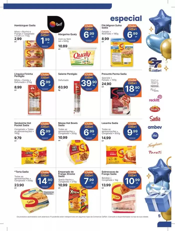 Encarte de 67 Anos Comercial Zaffari 4 de outubro até 13 de outubro 2024 - Pagina 5