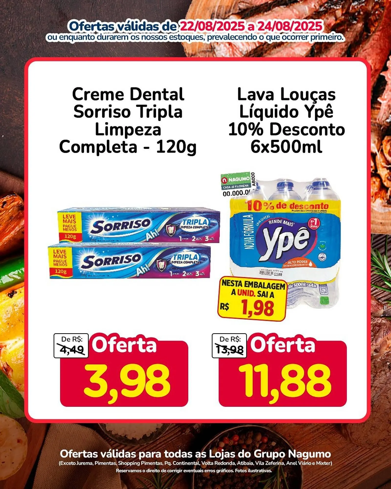 Encarte de Catálogo Nagumo 23 de agosto até 24 de agosto 2025 - Pagina 4
