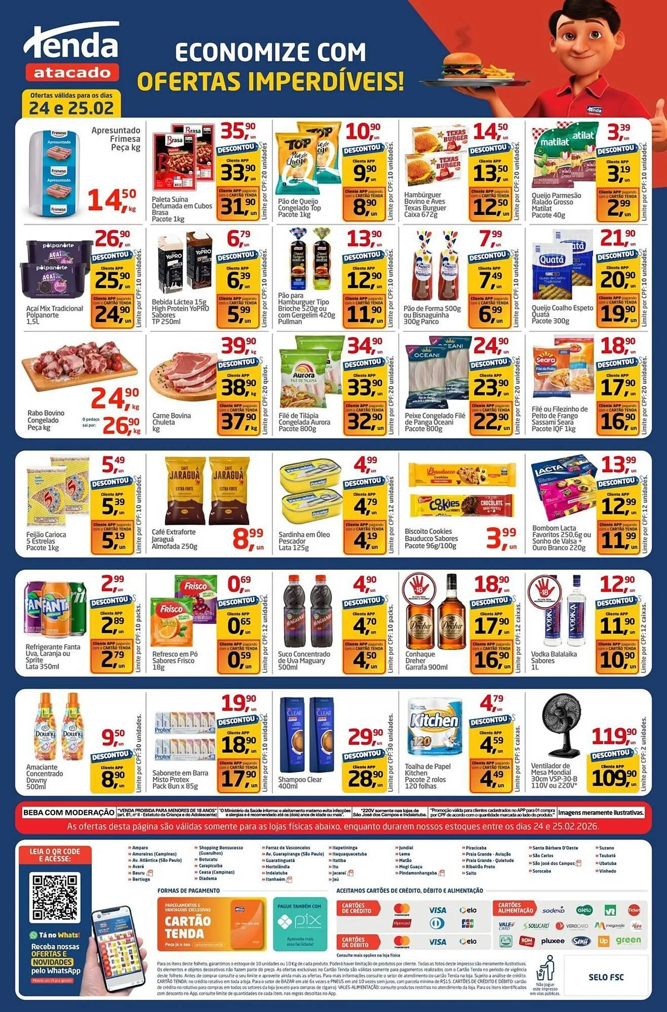 Encarte de Folheto Tenda Atacado 24 de fevereiro até 25 de fevereiro 2026 - Pagina 2