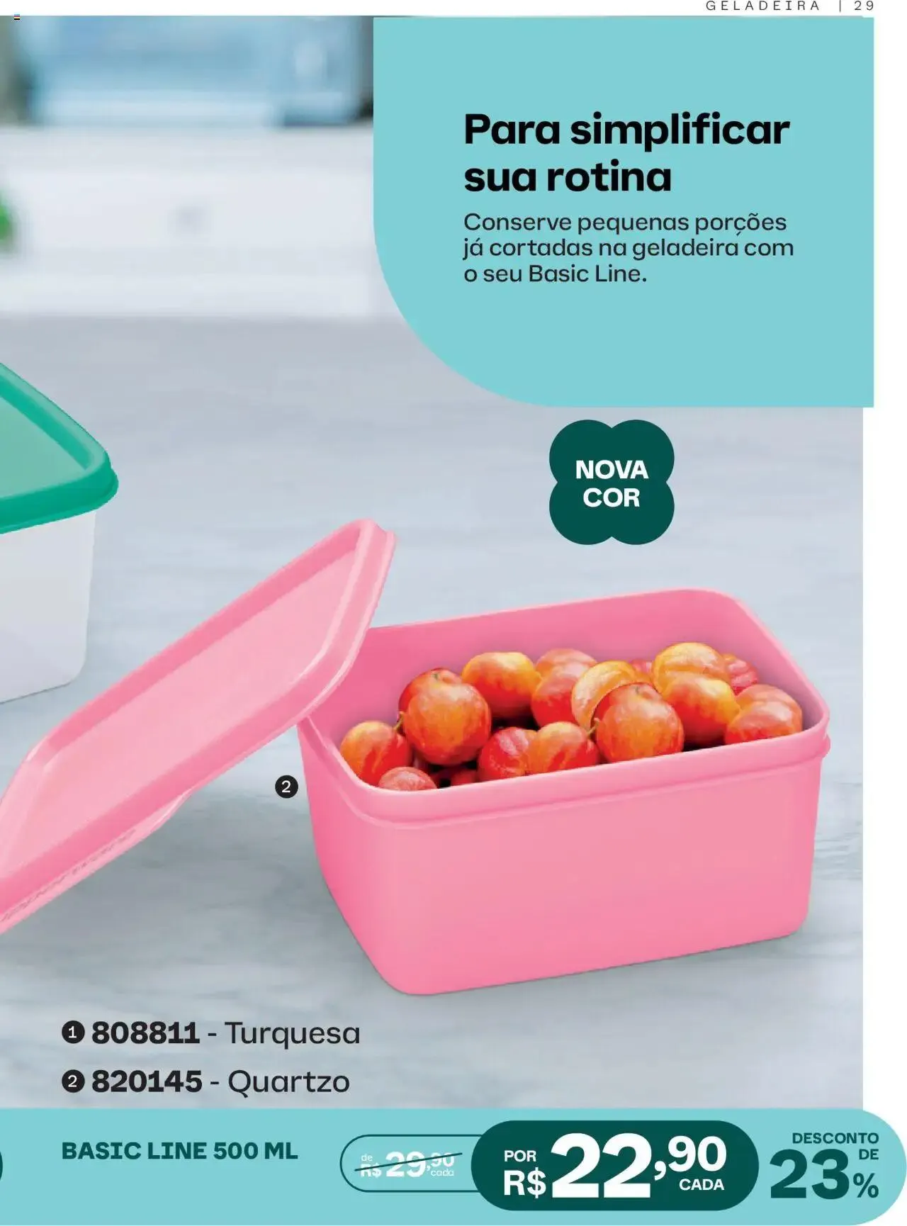 Encarte de Tupperware - Catálogo Vitrine 03 1 de março até 31 de março 2025 - Pagina 29