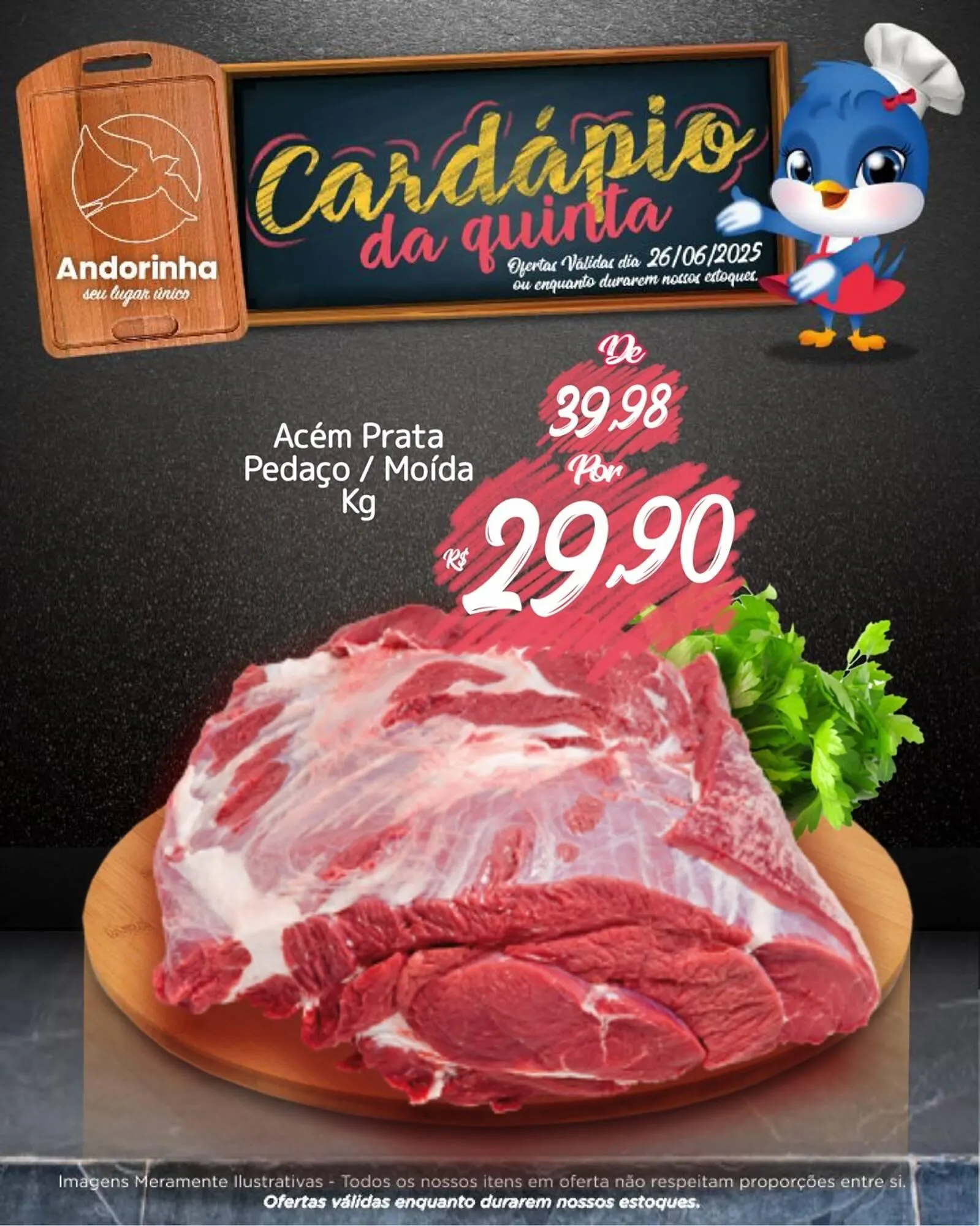 Encarte de Catálogo Andorinha Hipermercado 26 de junho até 29 de junho 2025 - Pagina 1