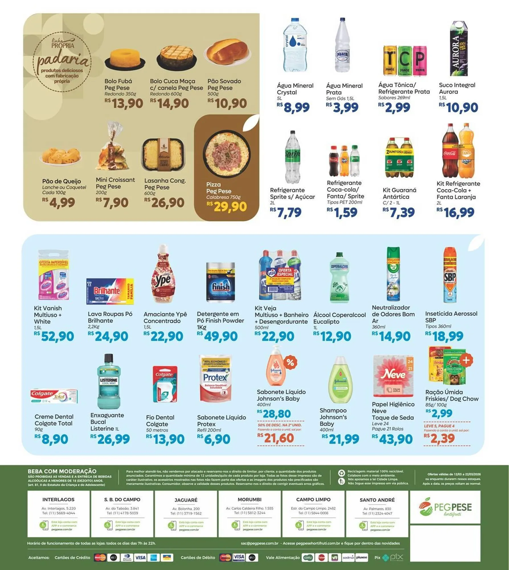 Encarte de Folheto Peg Pese 12 de março até 22 de março 2026 - Pagina 4