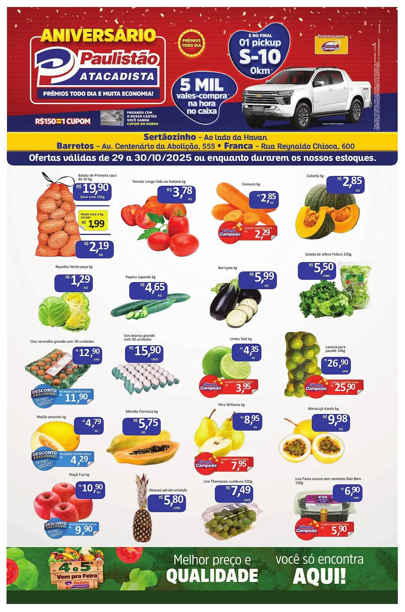 Catálogo Paulistão Supermercados - 1