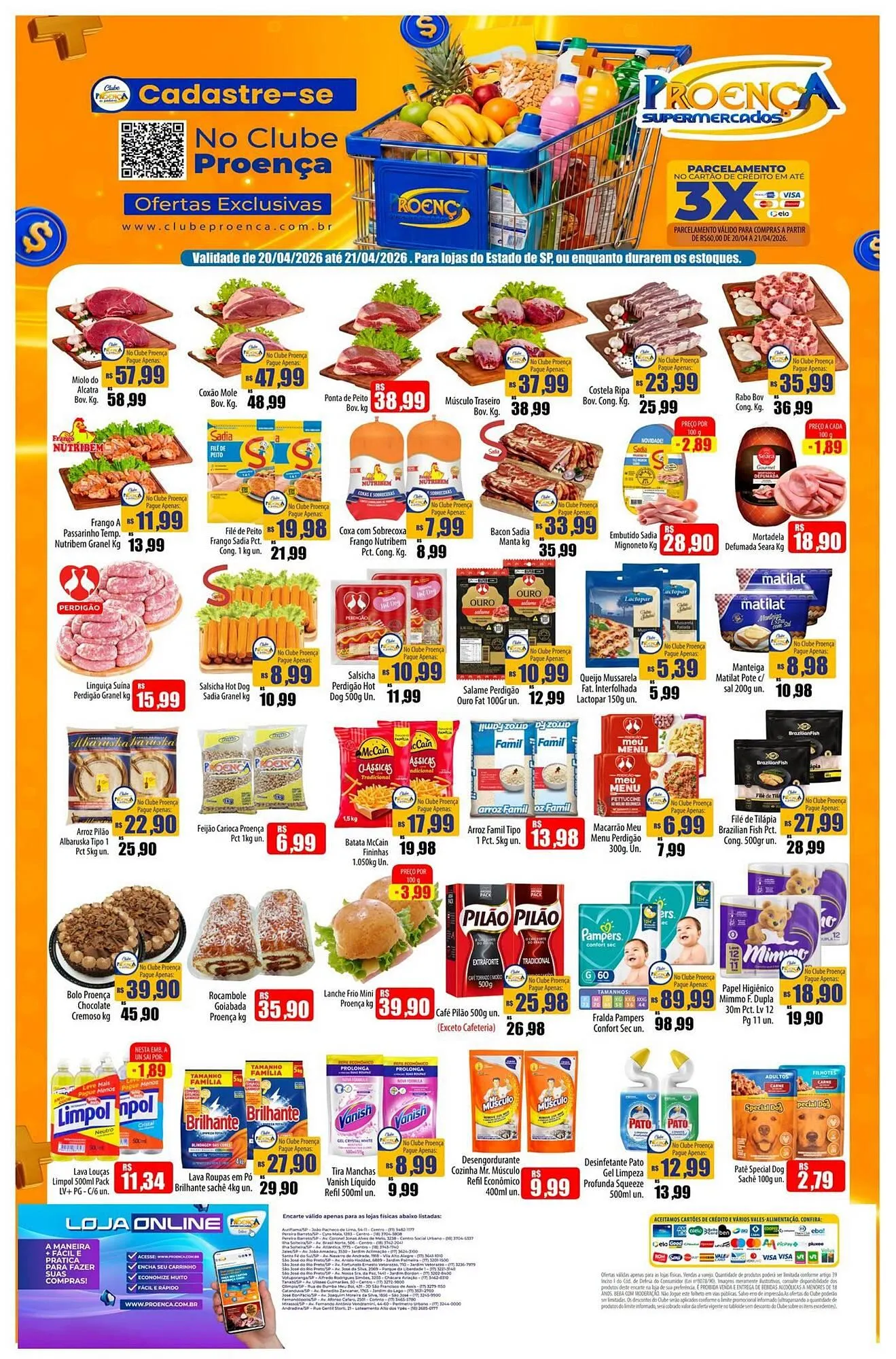 Encarte de Catálogo Proença Supermercados 20 de abril até 21 de abril 2026 - Pagina 2