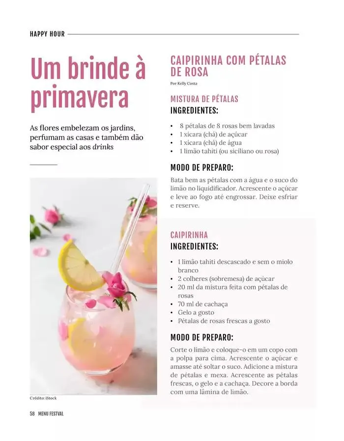 Encarte de Menu Festval 13 de novembro até 30 de novembro 2024 - Pagina 58