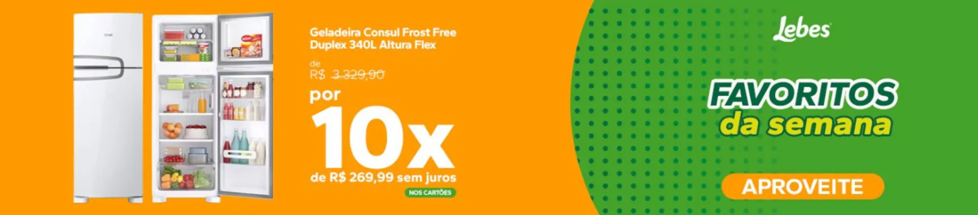 Encarte de Catálogo Lojas Lebes 24 de junho até 24 de julho 2025 - Pagina 1