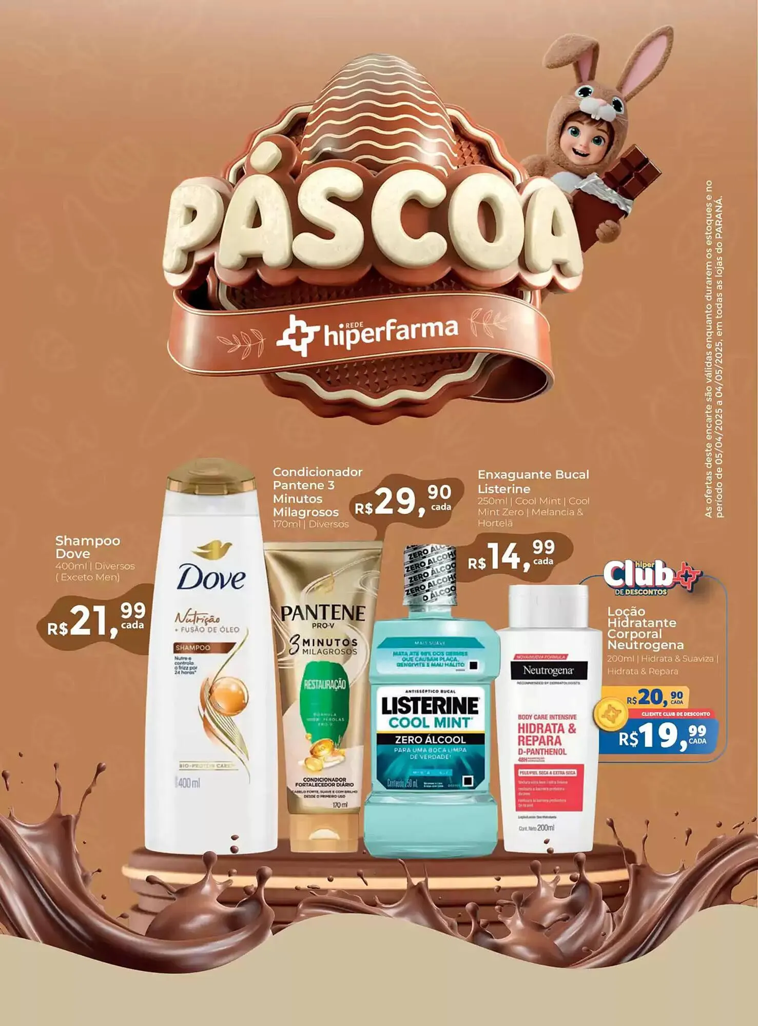 Encarte de Catálogo Hiper Farma 7 de abril até 4 de maio 2025 - Pagina 1