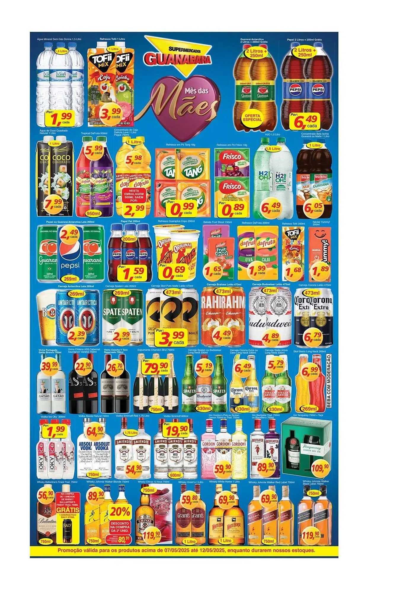 Encarte de Catálogo Supermercados Guanabara 7 de maio até 7 de maio 2025 - Pagina 4
