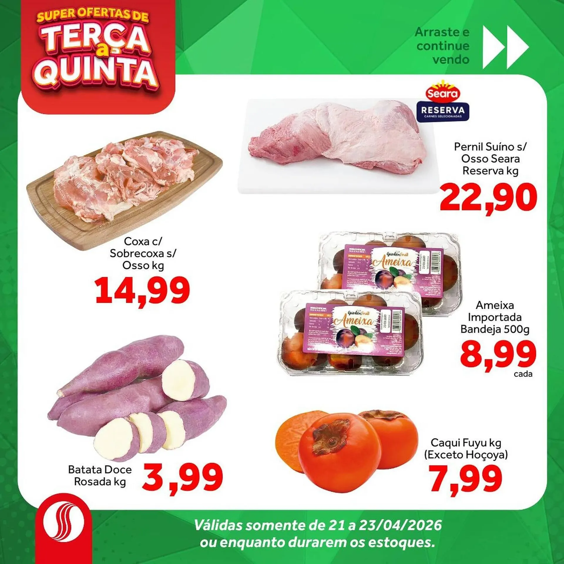 Encarte de Folheto Shibata Supermercados 21 de abril até 23 de abril 2026 - Pagina 2