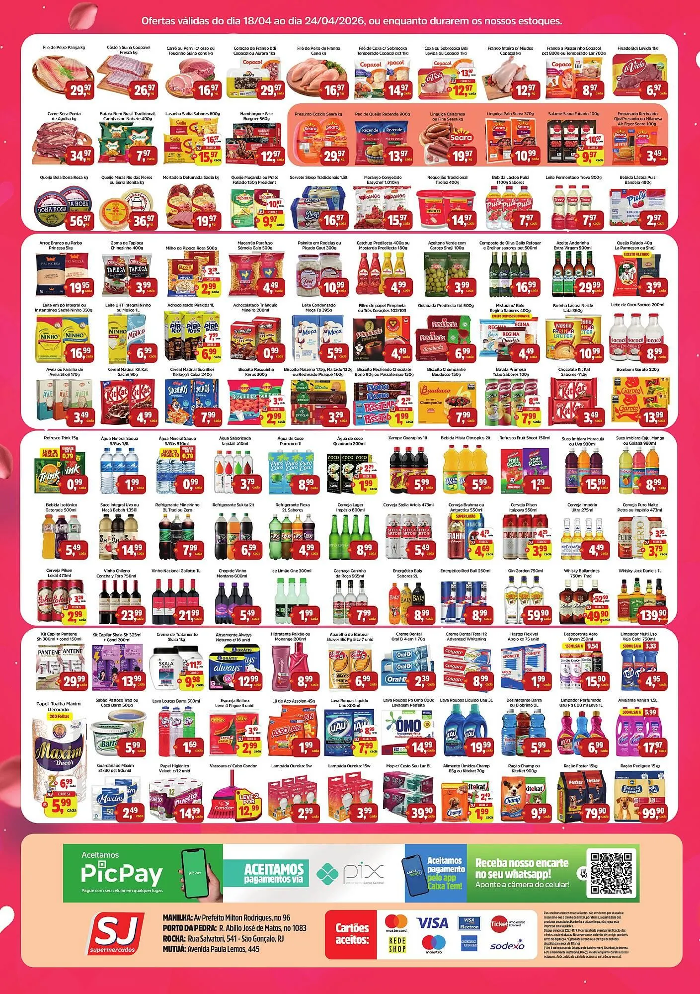 Encarte de Encarte Sj Supermercados 23 de abril até 24 de abril 2026 - Pagina 2