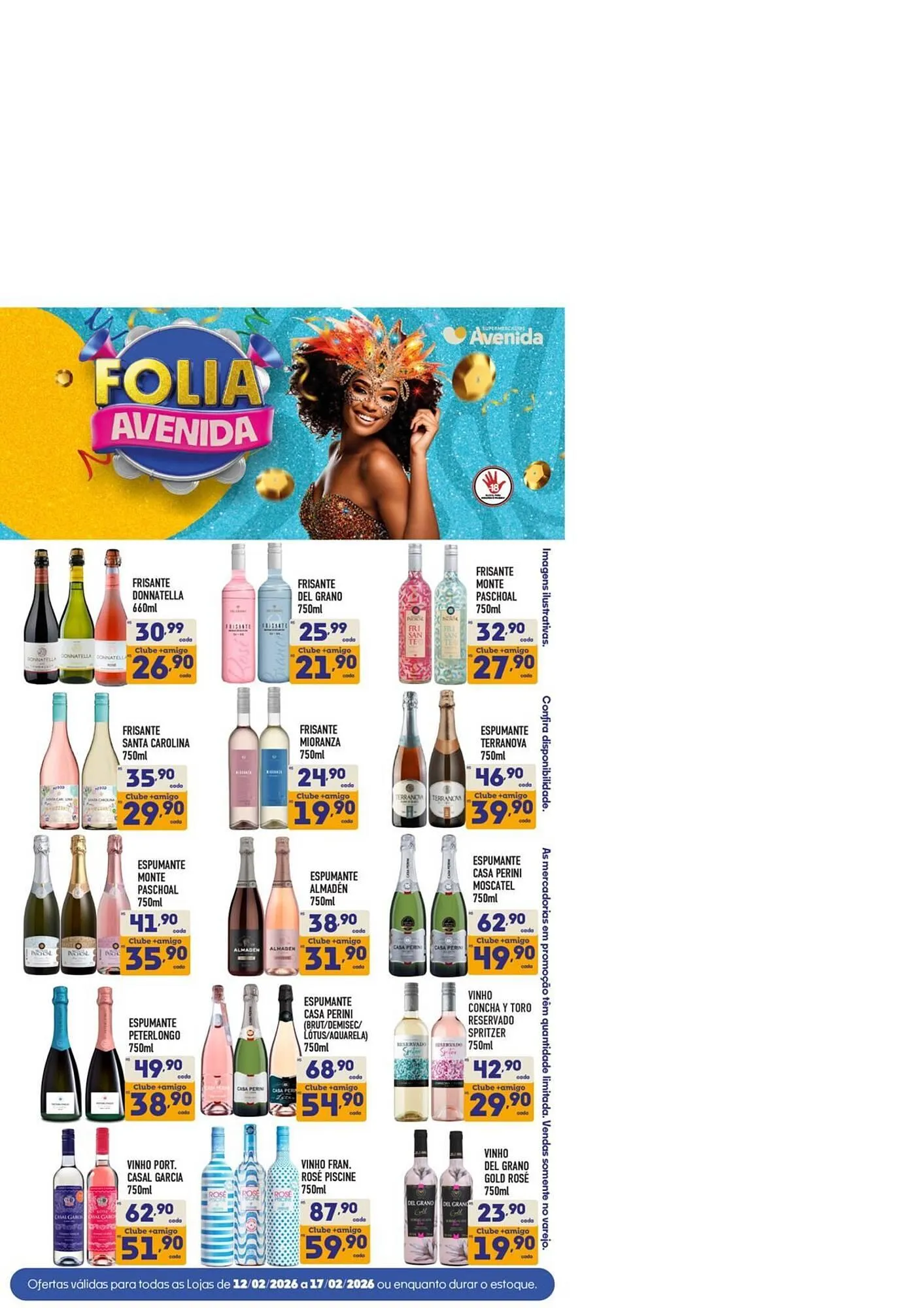 Encarte de Catálogo Supermercados Avenida 17 de fevereiro até 22 de fevereiro 2026 - Pagina 19