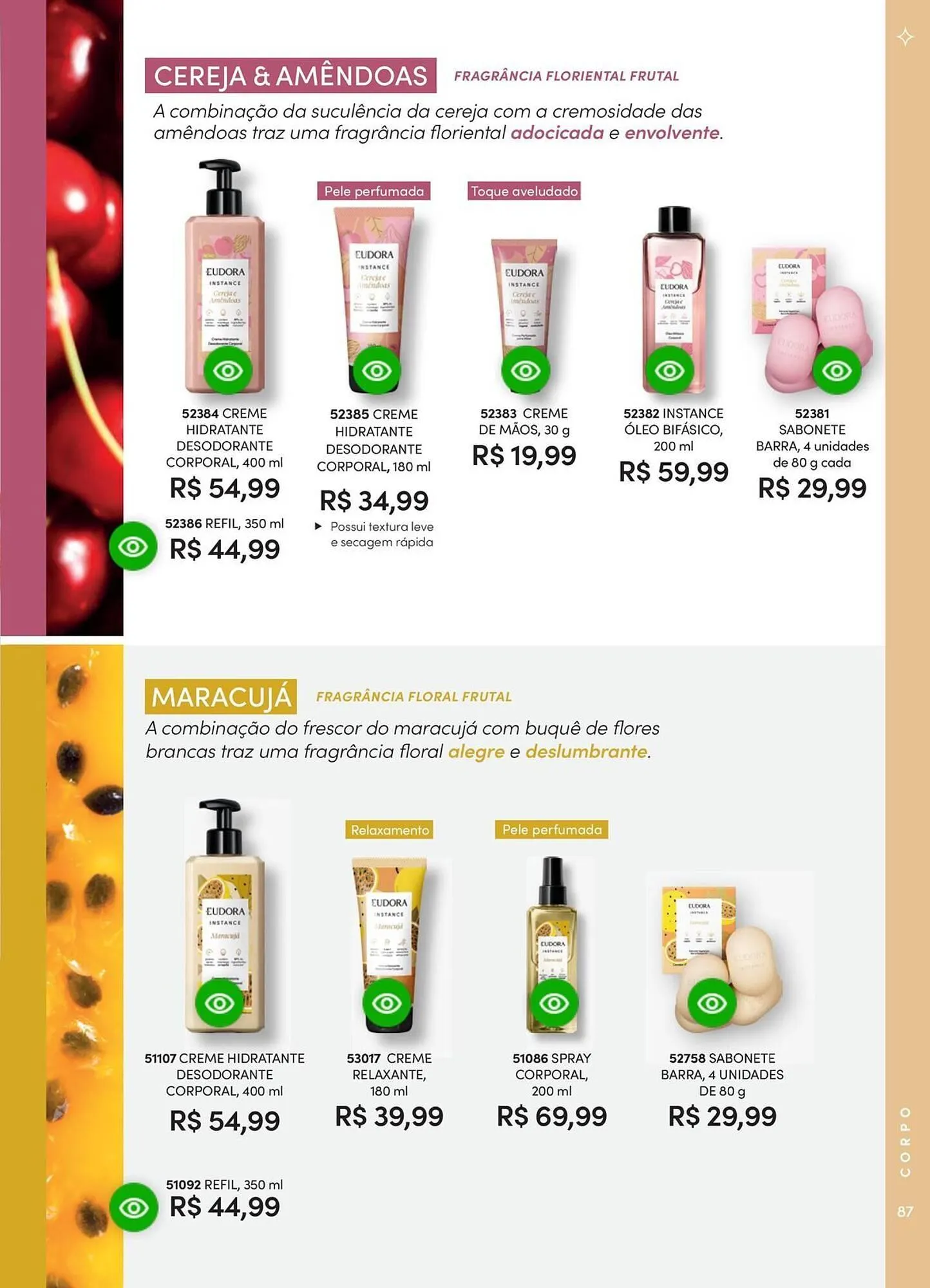 Encarte de Catálogo Eudora 23 de abril até 30 de junho 2025 - Pagina 93