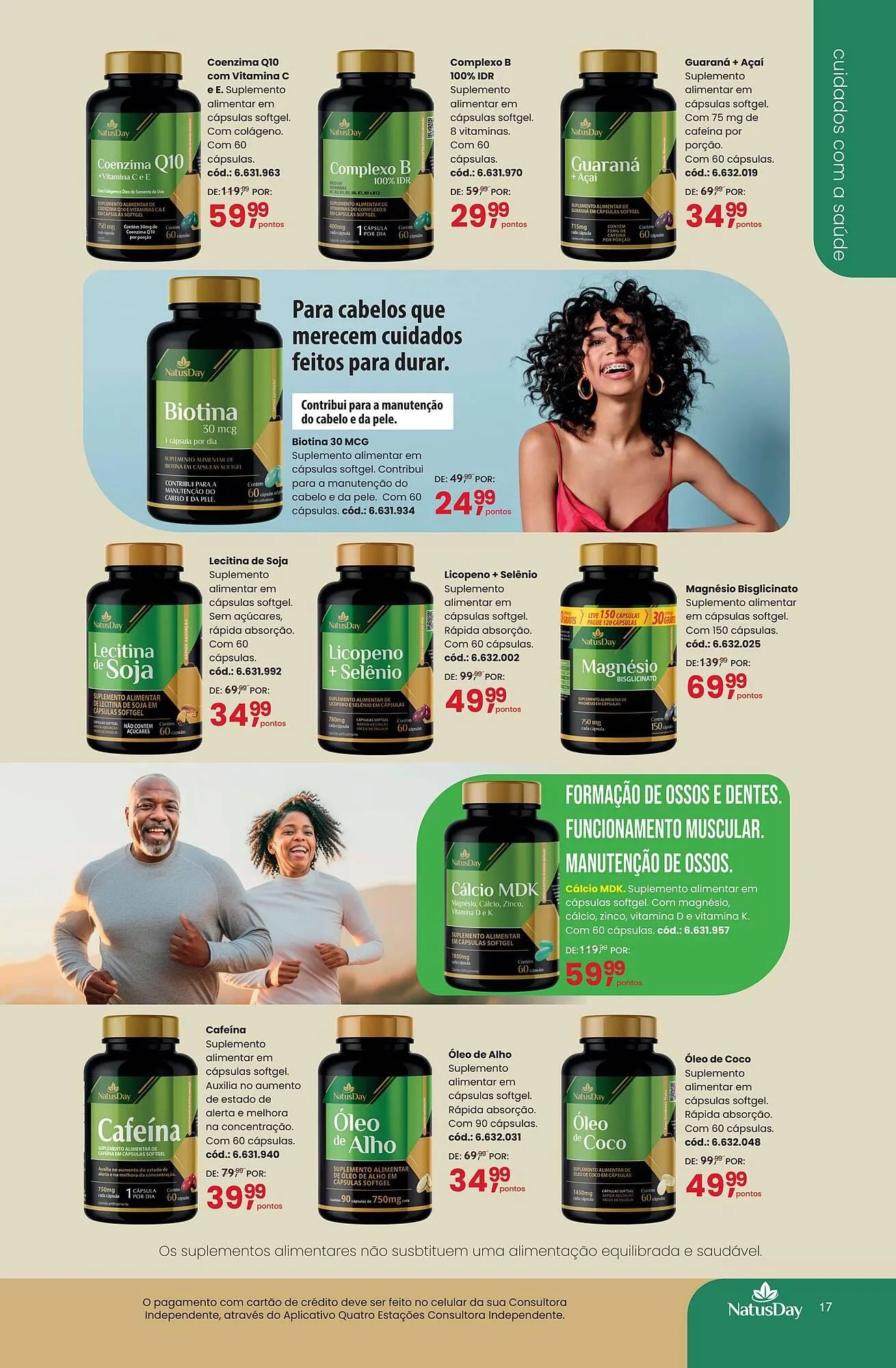 Encarte de Catálogo Quatro Estações 10 de março até 30 de junho 2025 - Pagina 17