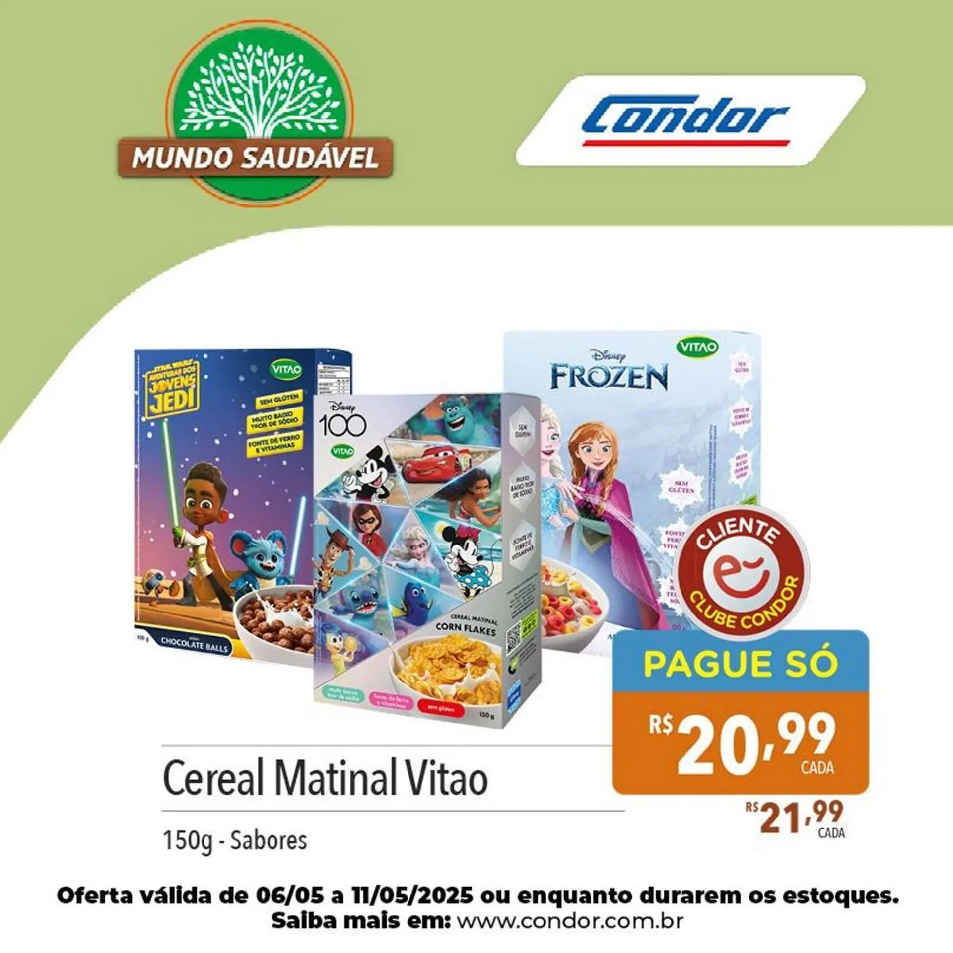 Encarte de Catálogo Supermercados Condor 6 de maio até 11 de maio 2025 - Pagina 8