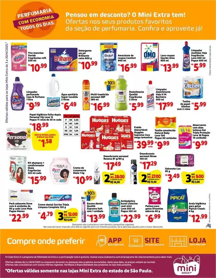 Encarte de Nossas melhores ofertas para você 3 de abril até 30 de abril 2025 - Pagina 4
