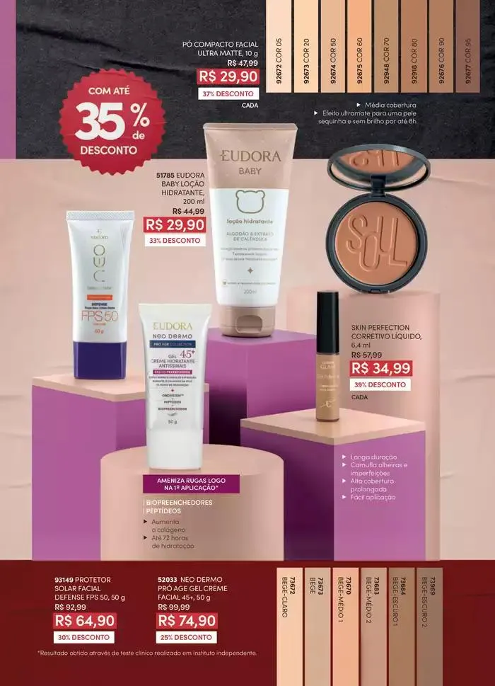 Encarte de Natal Eudora 31 de outubro até 30 de novembro 2024 - Pagina 129