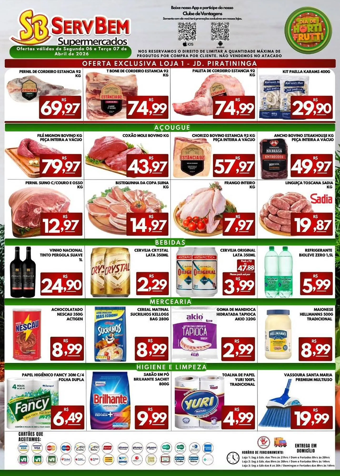 Encarte de Catálogo ServBem 6 de abril até 7 de abril 2026 - Pagina 2