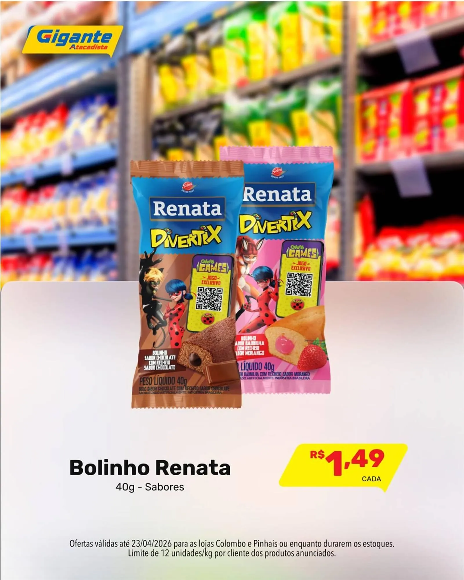 Encarte de Encarte Gigante Atacadista 21 de abril até 23 de abril 2026 - Pagina 5