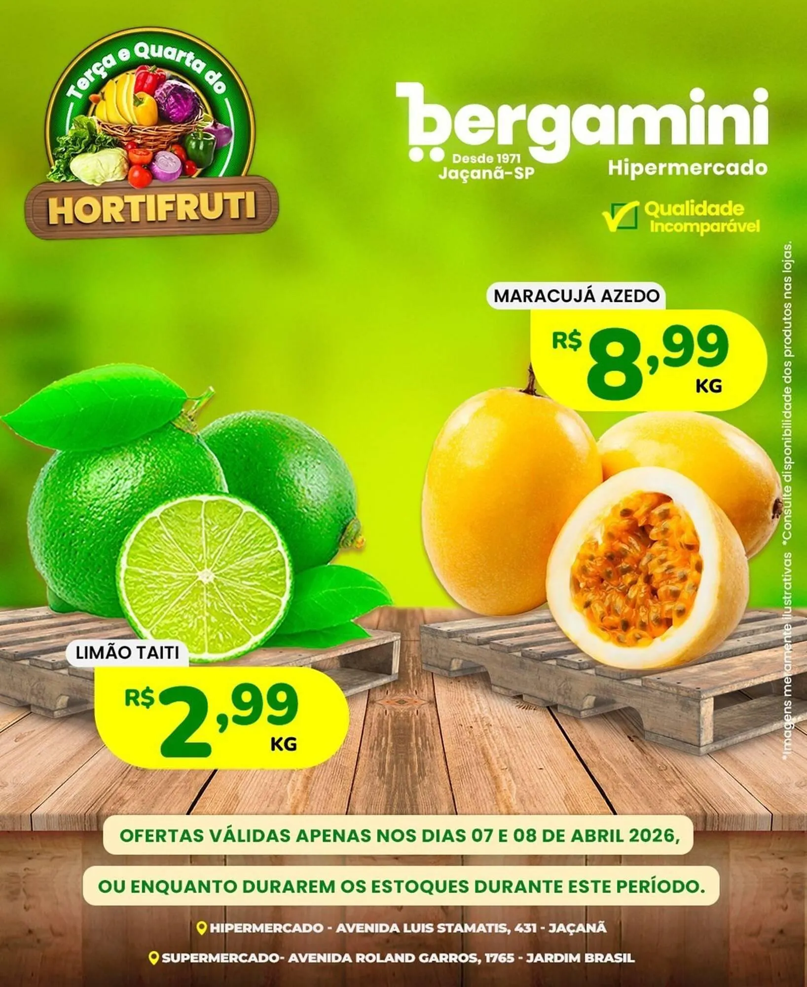 Encarte de Catálogo Supermercado Bergamini 7 de abril até 8 de abril 2026 - Pagina 2