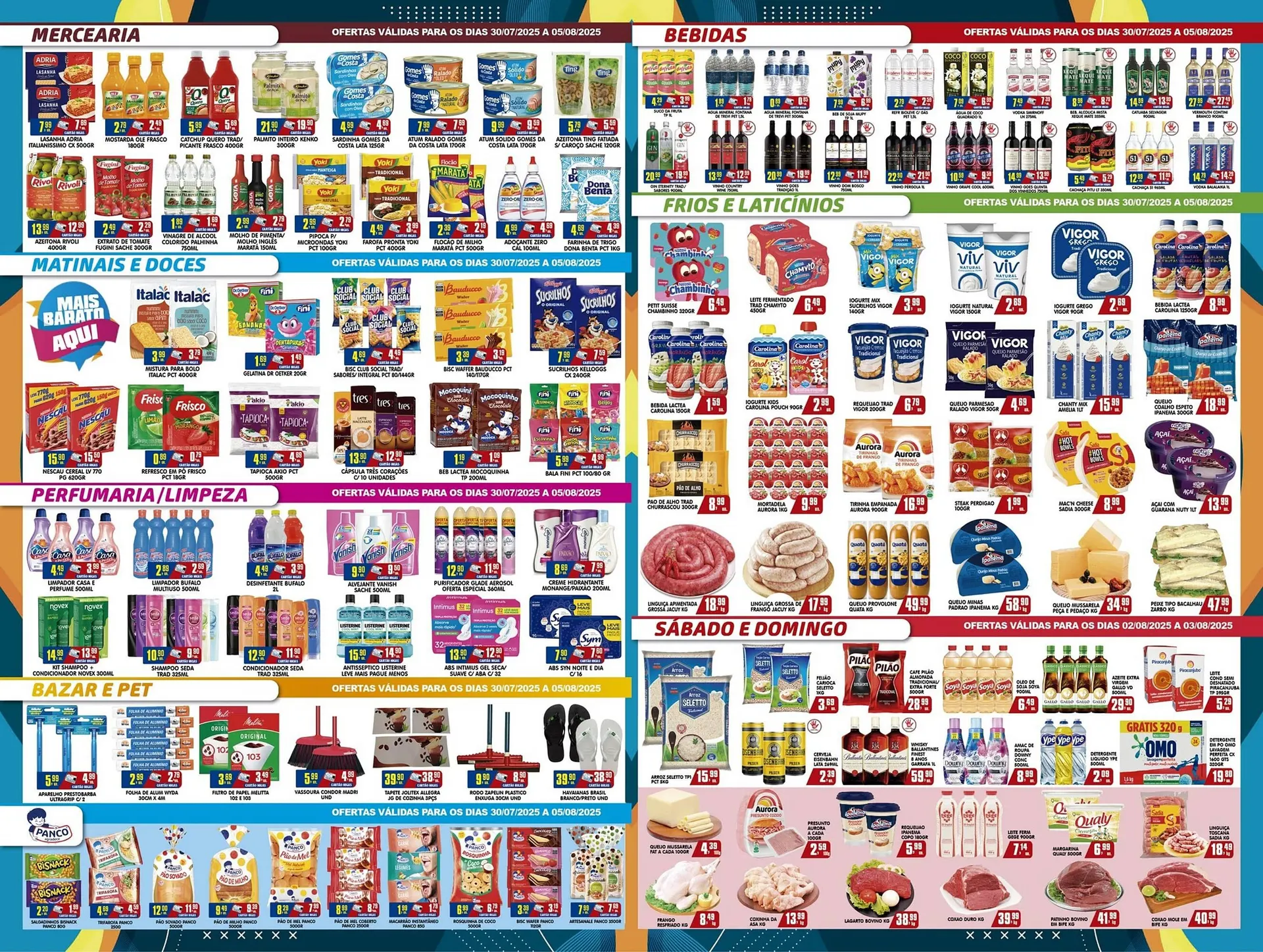 Encarte de Catálogo Higa's Supermercado 30 de julho até 5 de agosto 2025 - Pagina 2