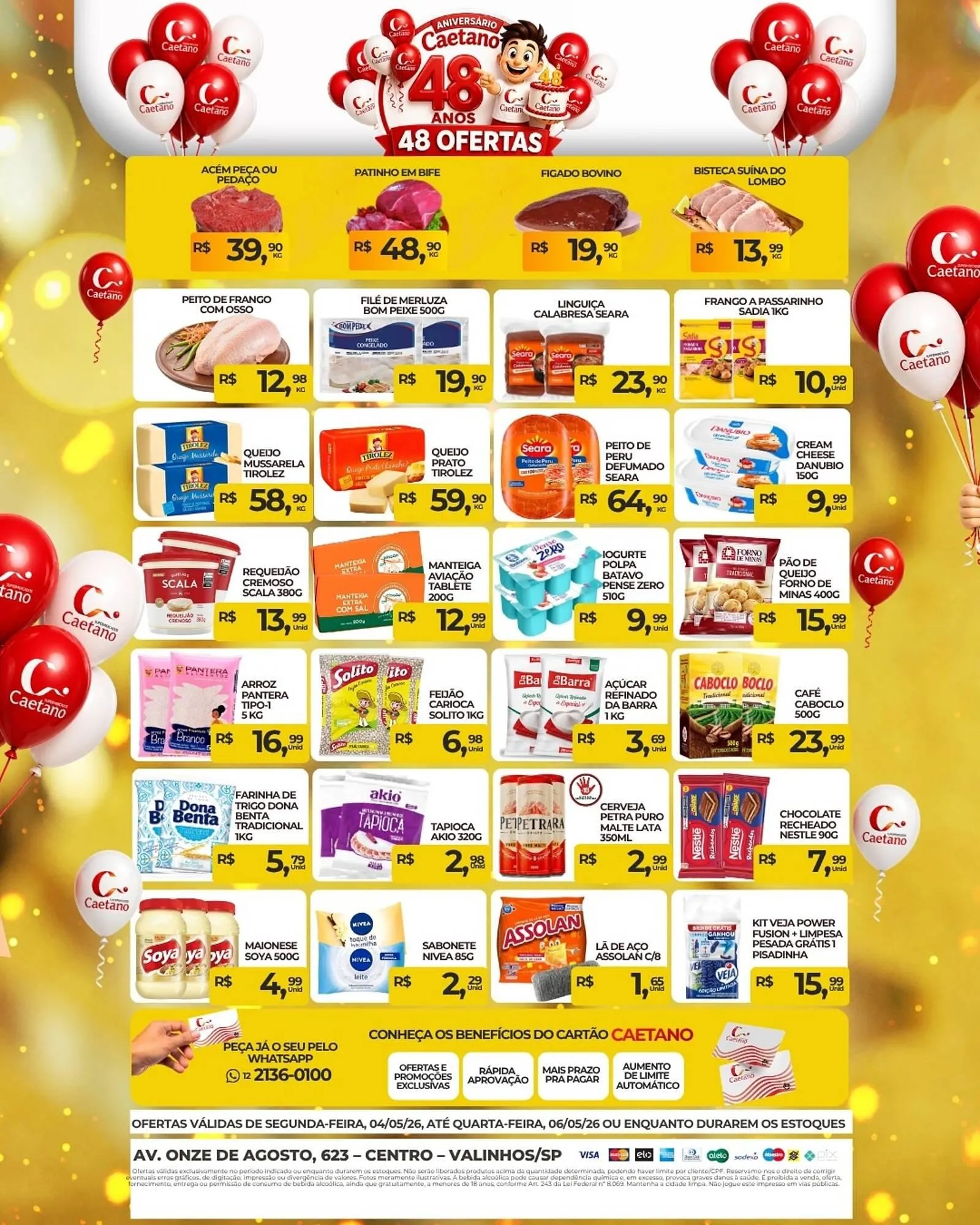 Encarte de Catálogo Supermercados Caetano 4 de maio até 6 de maio 2026 - Pagina 2
