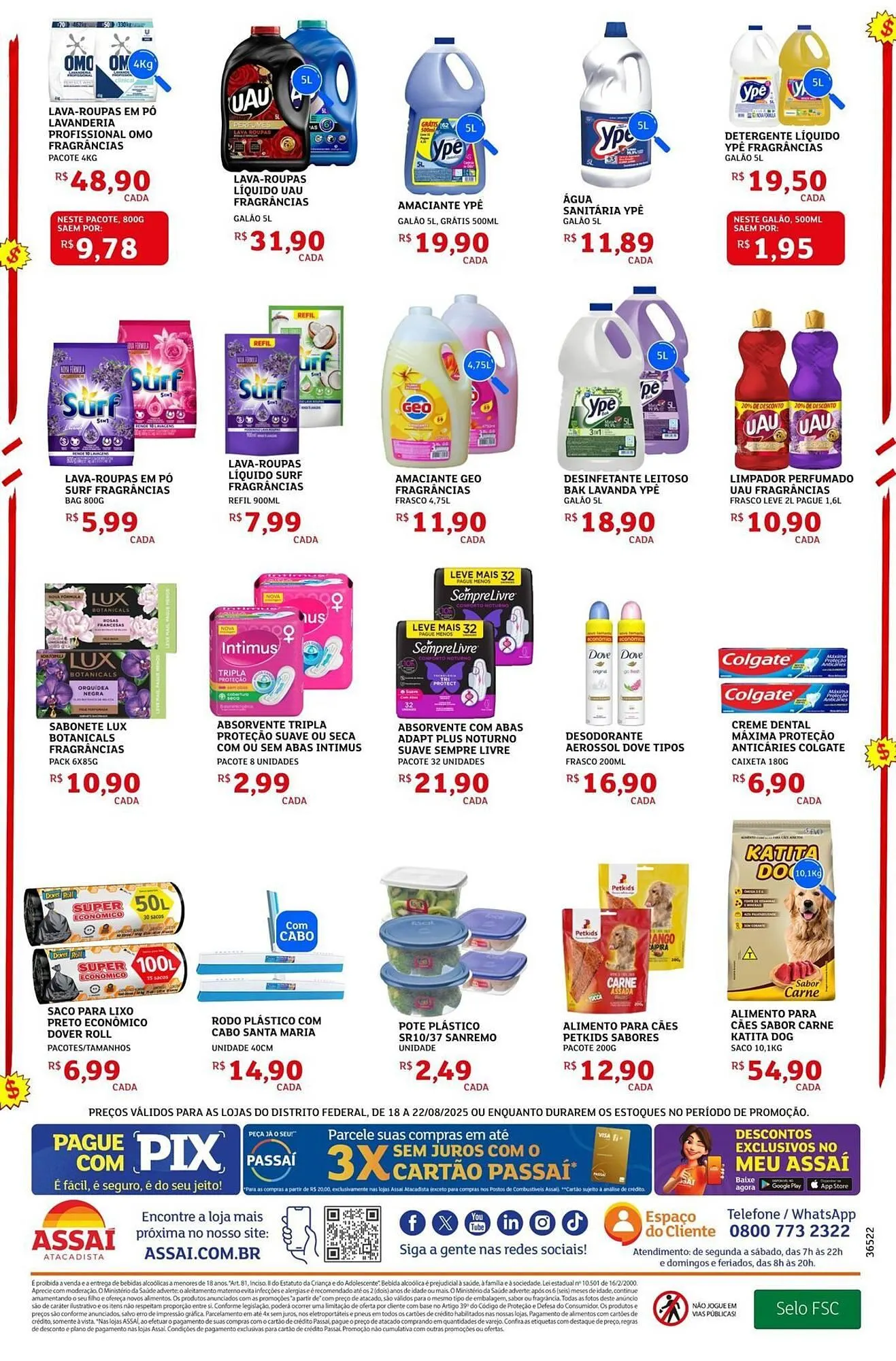 Encarte de Catálogo Assaí Atacadista 18 de agosto até 22 de agosto 2025 - Pagina 4