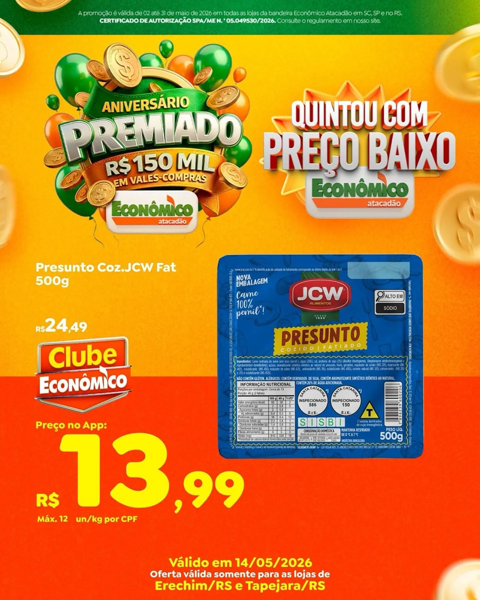 Encarte de Catálogo Econômico Atacadão 14 de maio até 31 de maio 2026 - Pagina 7