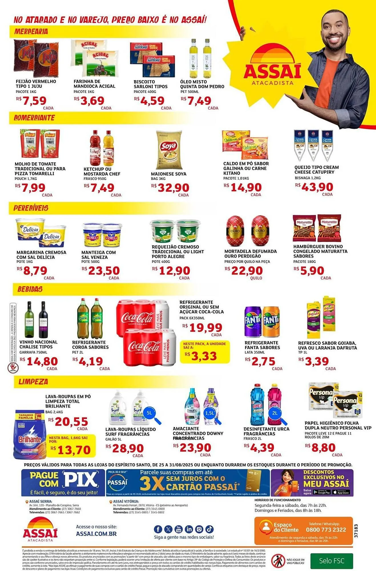 Encarte de Catálogo Assaí Atacadista 26 de agosto até 31 de agosto 2025 - Pagina 2