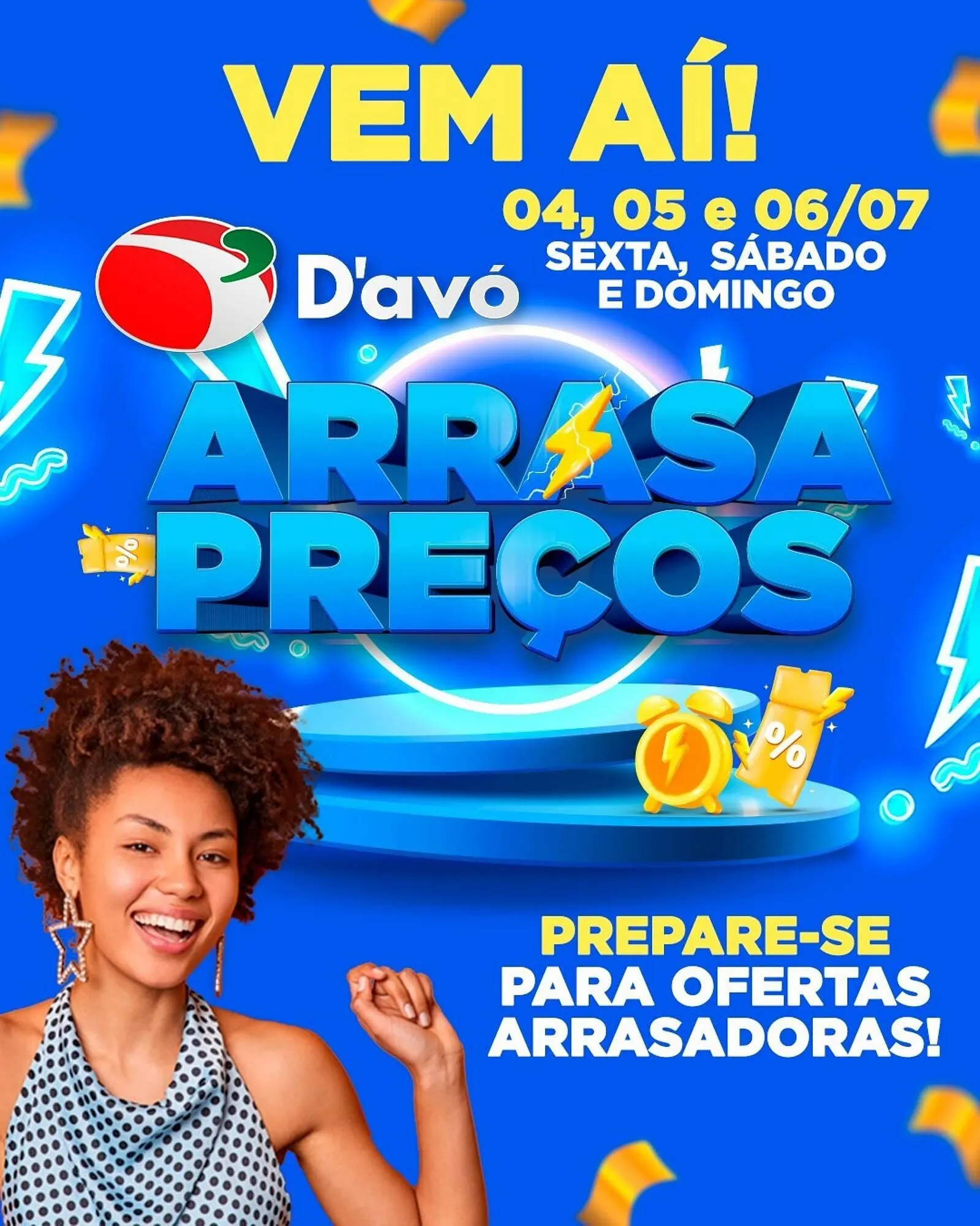 Encarte de Catálogo D'avó Supermercado 3 de julho até 6 de julho 2025 - Pagina 1