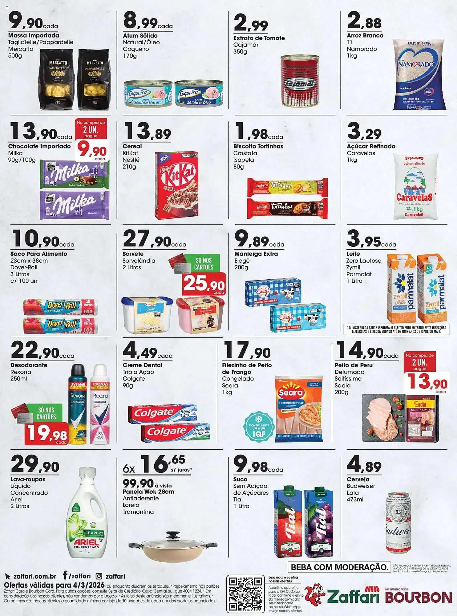 Encarte de Encarte Zaffari 4 de março até 4 de março 2026 - Pagina 2