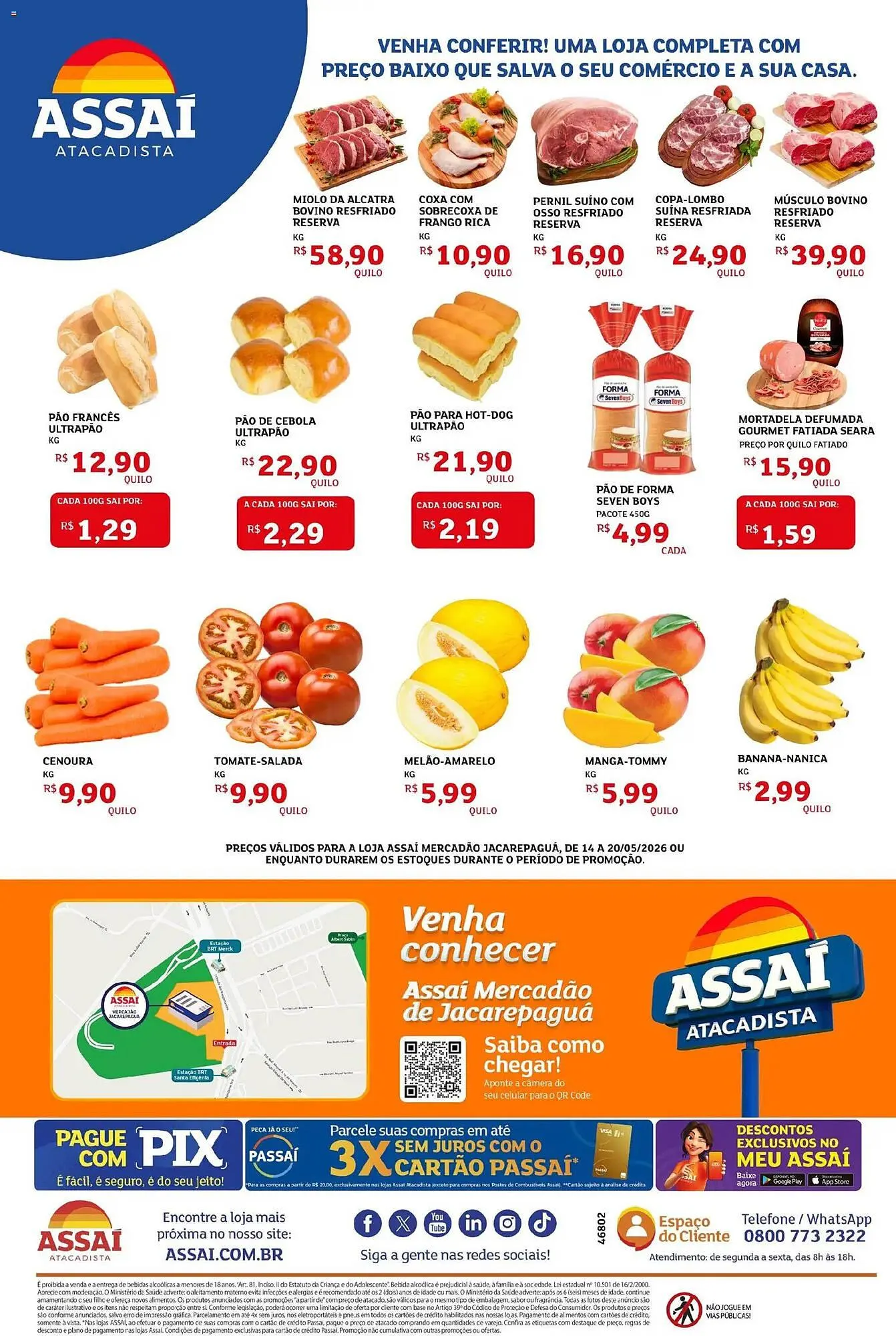 Encarte de Encarte Assaí Atacadista 14 de maio até 20 de maio 2026 - Pagina 2