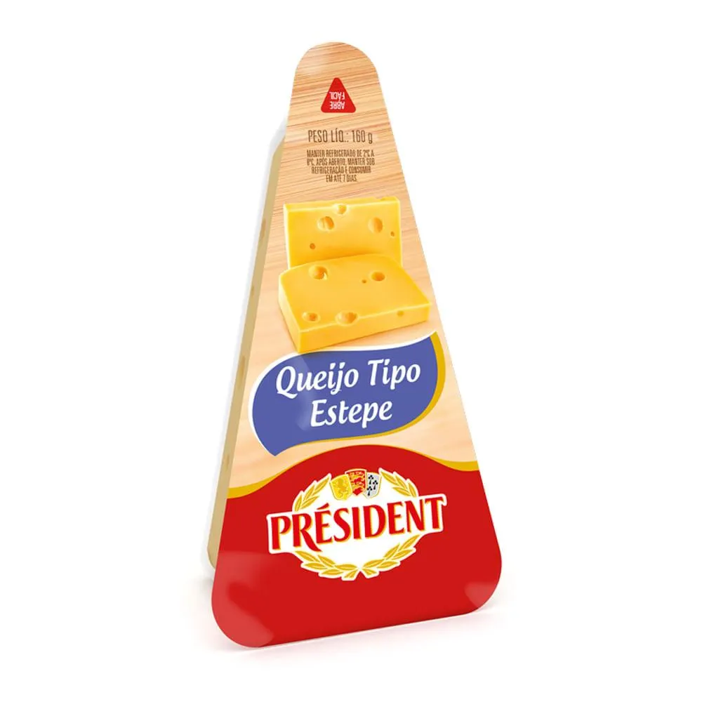 Queijo Estepe President 160g