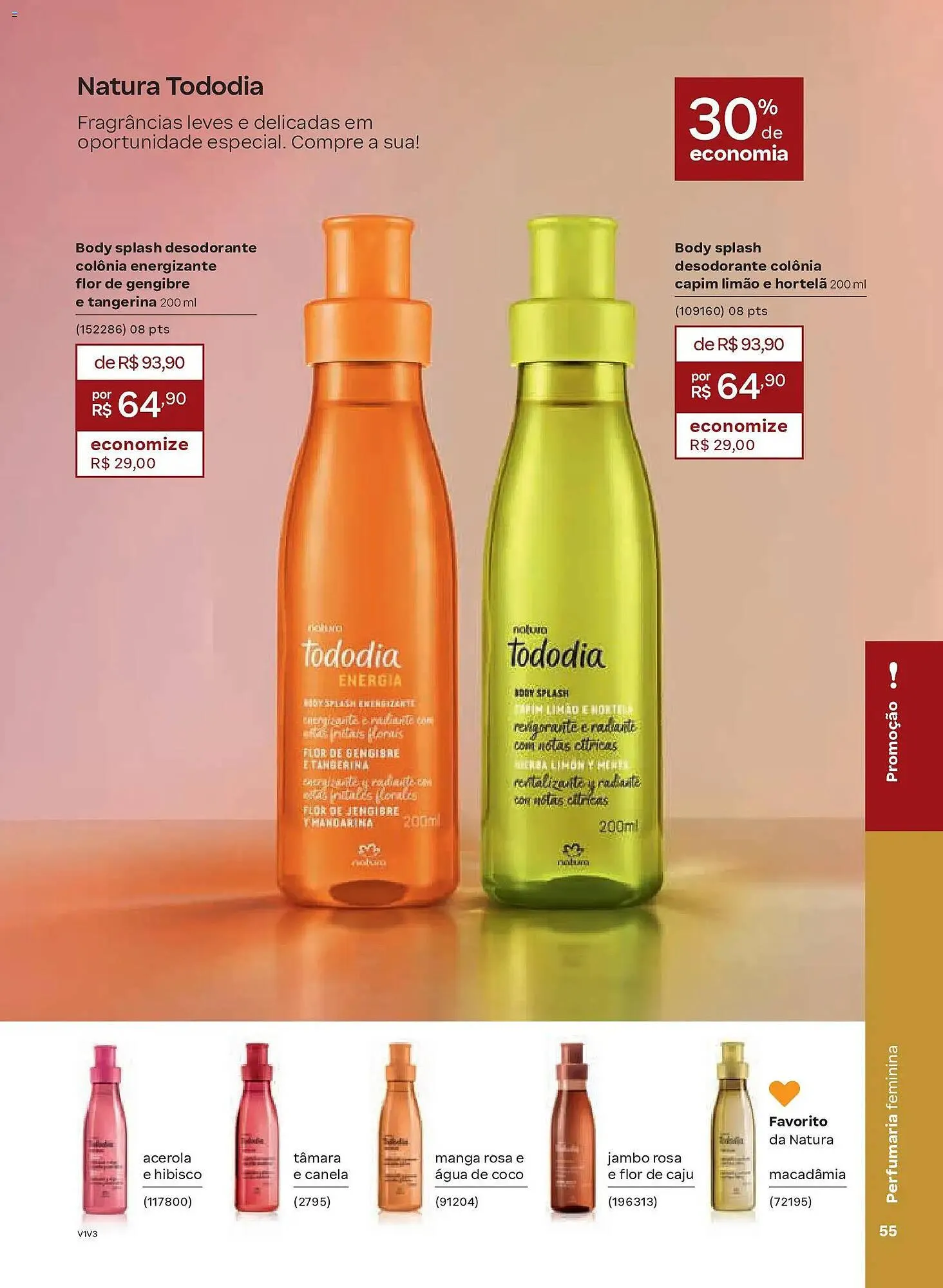 Encarte de Catálogo Natura 13 de janeiro até 4 de fevereiro 2026 - Pagina 55