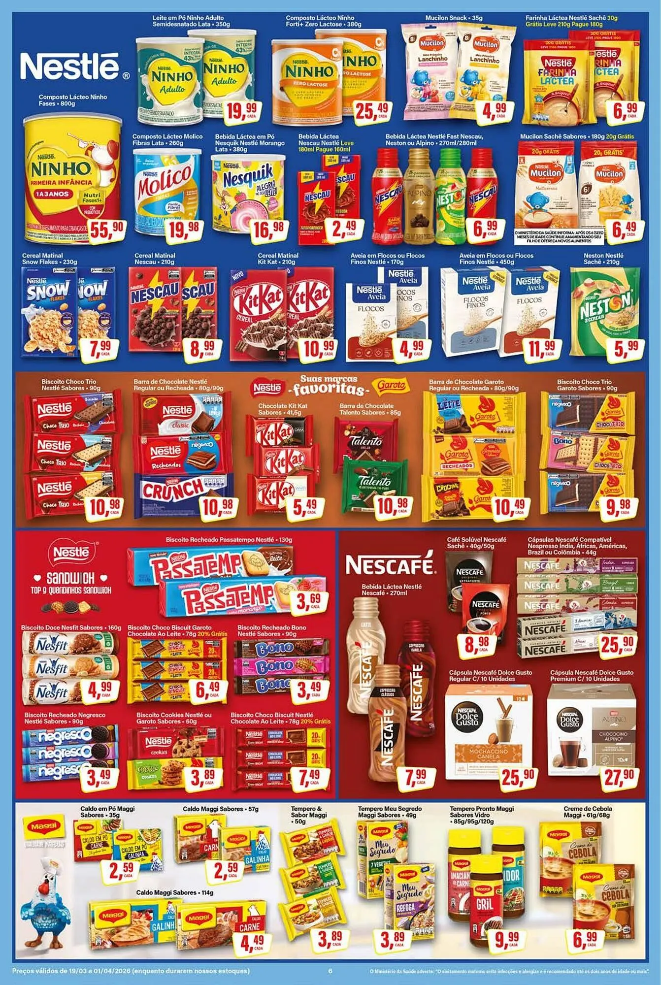 Encarte de Encarte Rede Supermarket 24 de março até 25 de março 2026 - Pagina 6