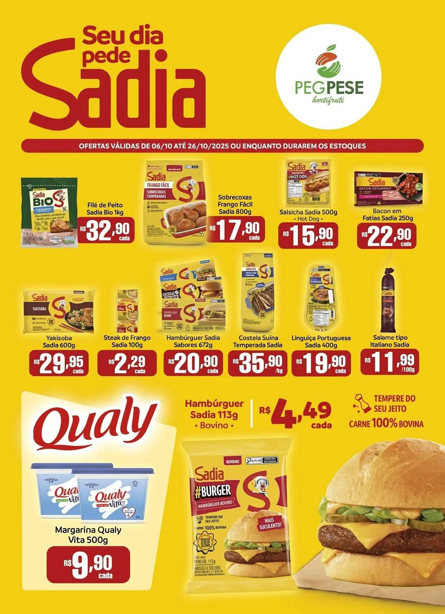 Folheto Peg Pese - 1