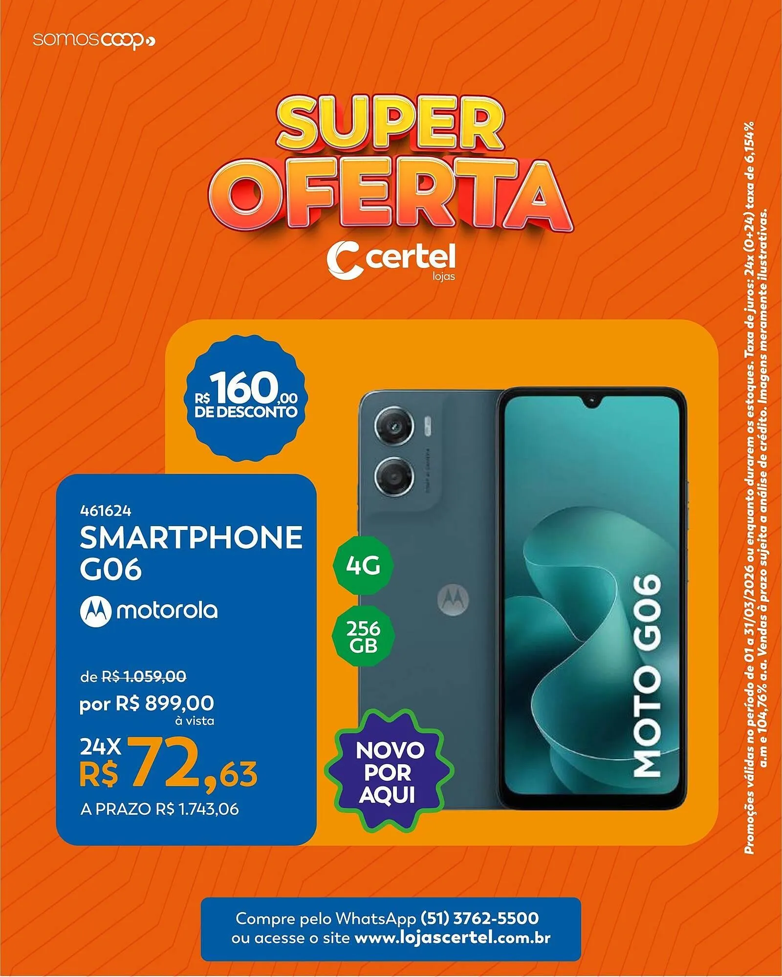 Encarte de Folheto Lojas Certel 1 de março até 31 de março 2026 - Pagina 2