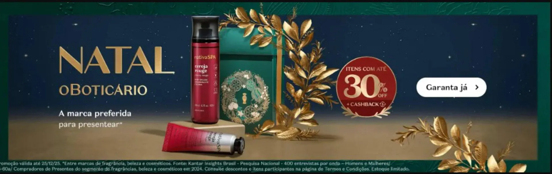 Encarte de Catálogo O Boticário 2 de dezembro até 25 de dezembro 2025 - Pagina 4