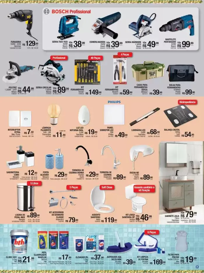 Encarte de Tabloide Milium 4 de dezembro até 15 de janeiro 2025 - Pagina 7