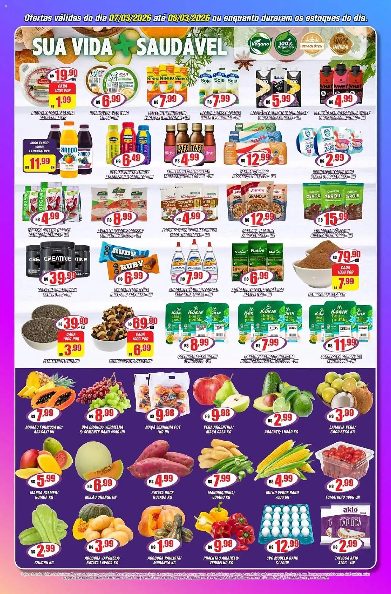 Encarte de Catálogo Violeta Supermercados 6 de março até 9 de março 2026 - Pagina 4