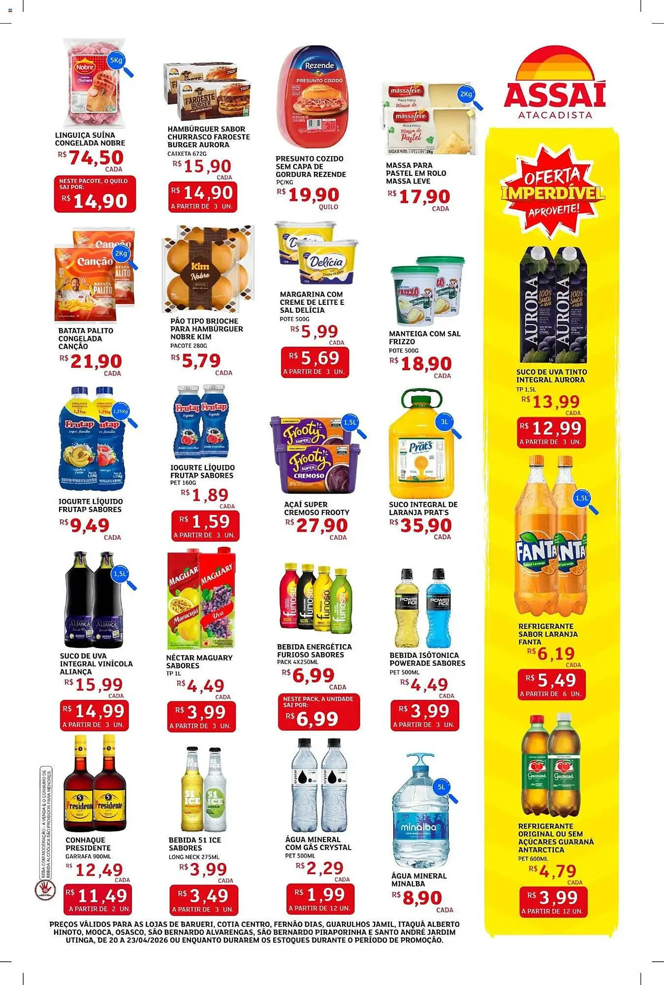 Encarte de Encarte Assaí Atacadista 20 de abril até 23 de abril 2026 - Pagina 3