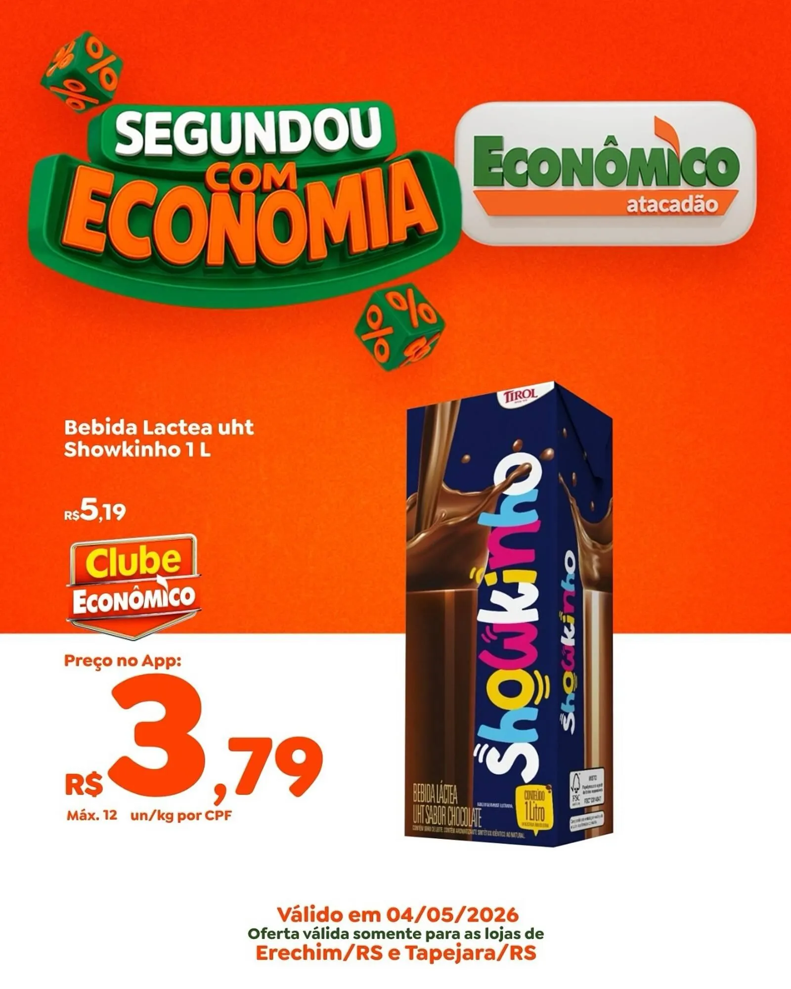 Encarte de Catálogo Econômico Atacadão 4 de maio até 4 de maio 2026 - Pagina 14