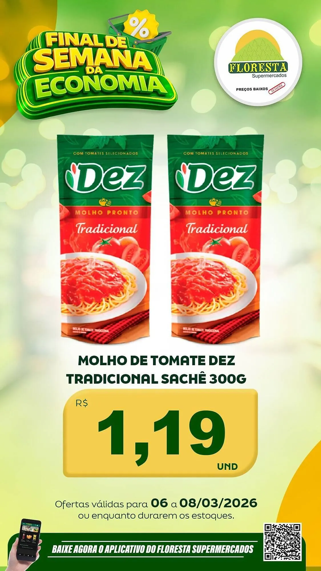 Encarte de Catálogo Floresta Supermercados 6 de março até 8 de março 2026 - Pagina 15