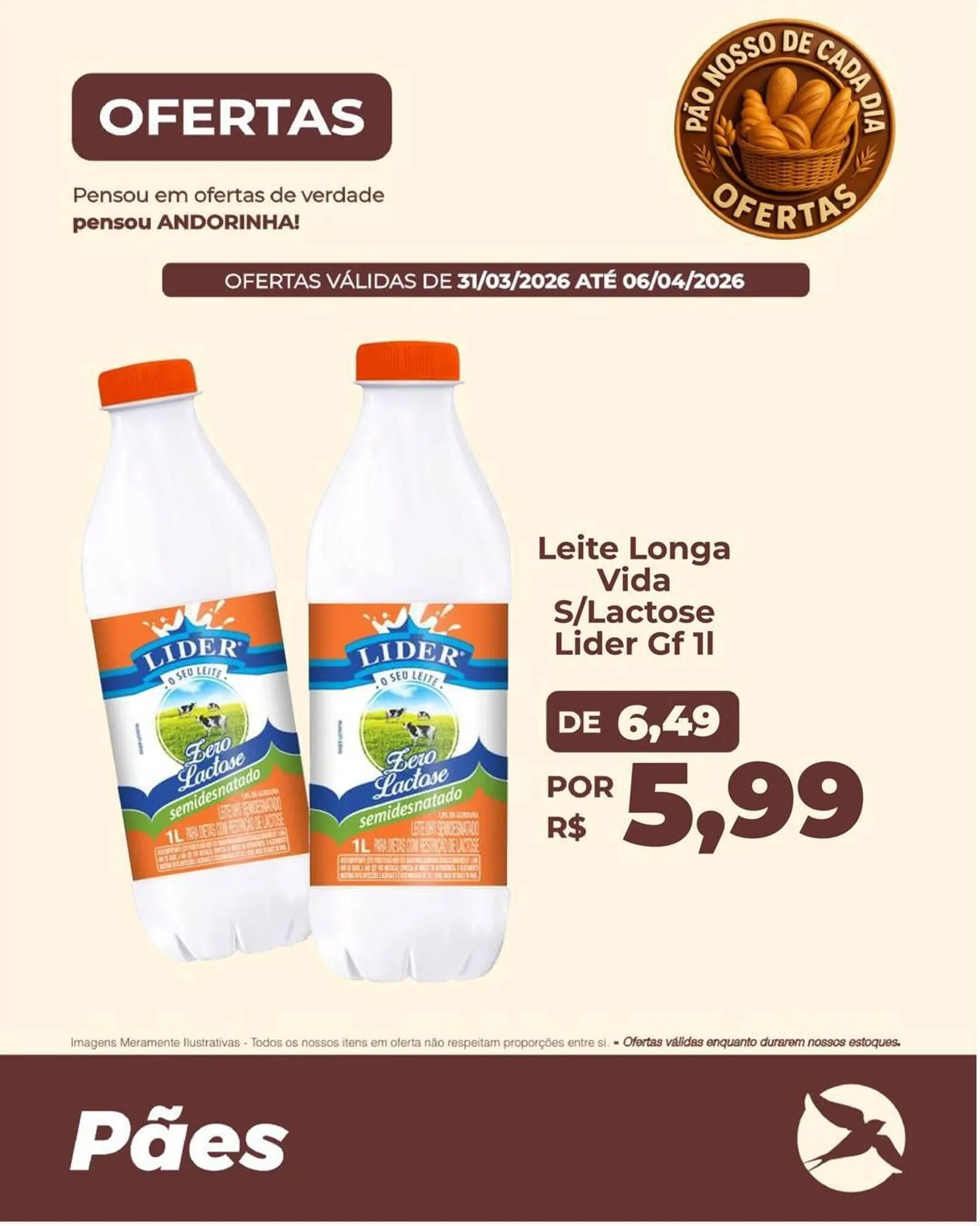 Encarte de Folheto Andorinha Hipermercado 1 de abril até 6 de abril 2026 - Pagina 1